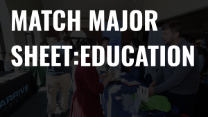 Match Major Sheet: Education