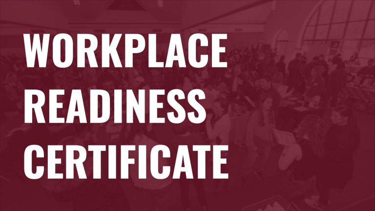Workplace Readiness Certificate